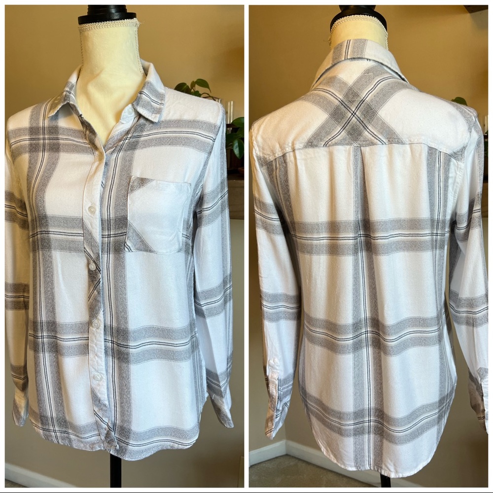 Rails Plaid button down shirt size small